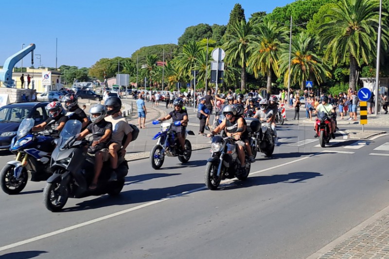 Defile tisuće motorista na Croatia Bike Weeku u Puli 