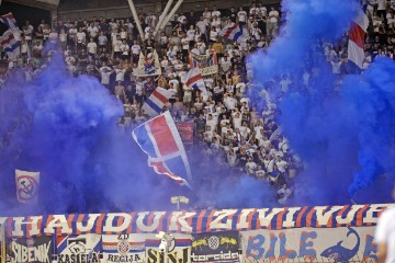 Utakmica 7. kola HNL-a Hajduk - Istra 1961