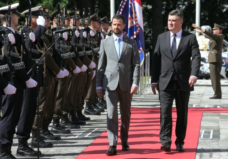 Milatović želi ubrzanje europskog puta Crne Gore, ima Milanovićevu podršku 