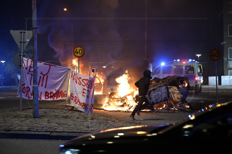 SWEDEN PROTEST