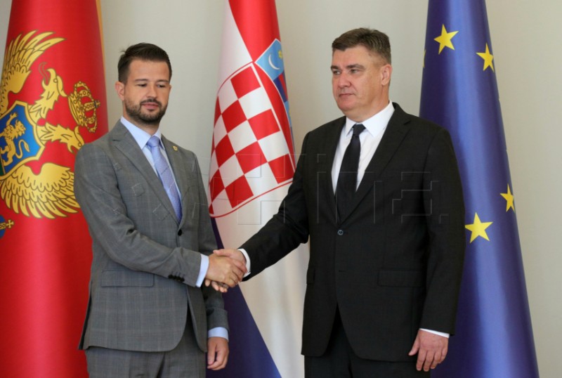 Milanović primio Crnogorskog predsjednika Milatovića