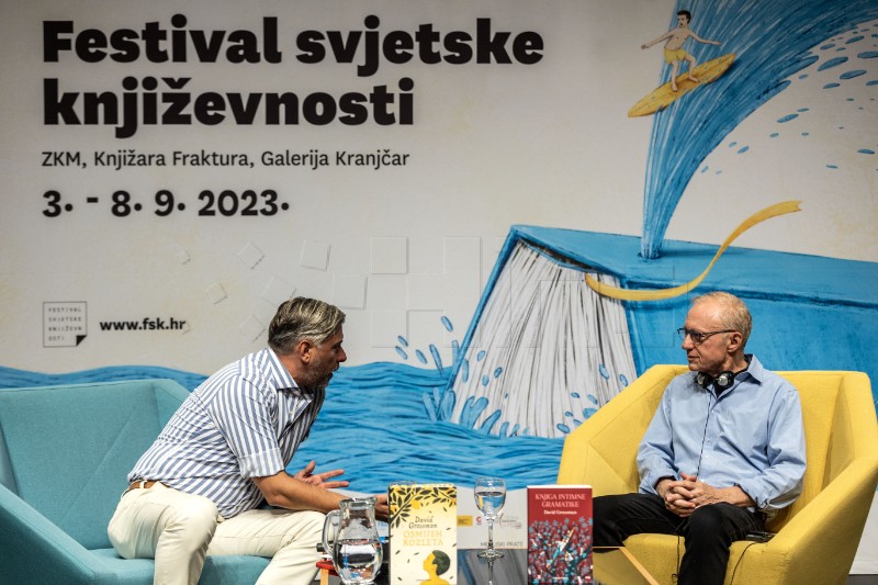  David Grossman gostovao na Festivalu svjetske književnosti