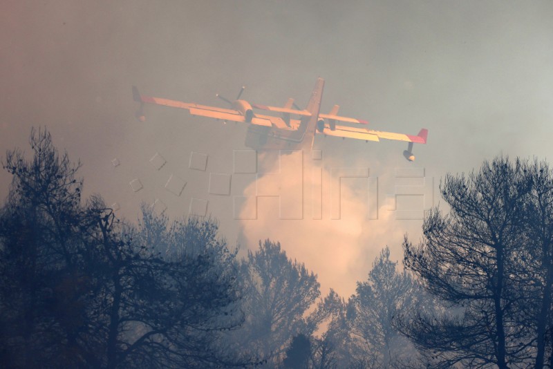 Između Žmirića i Dikla buknuo požar