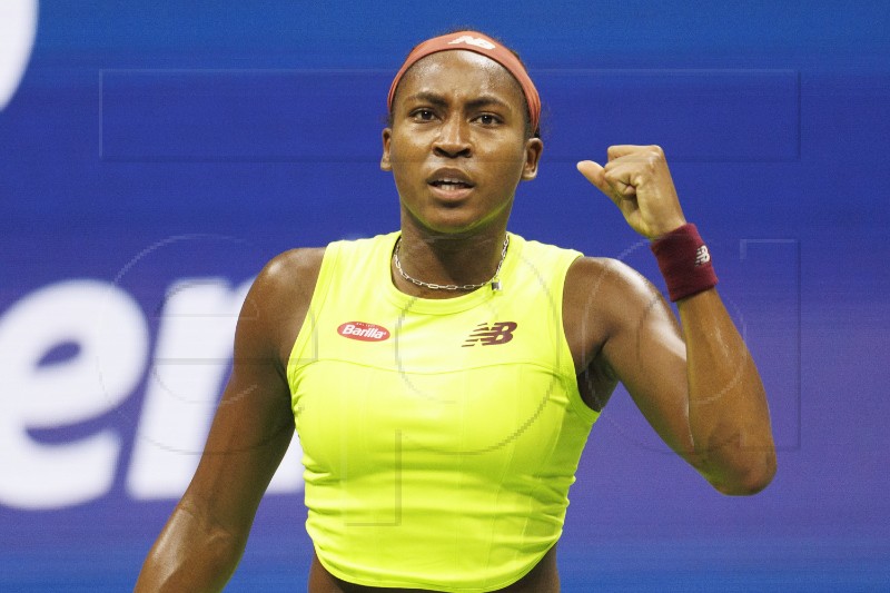 US Open: Gauff u finalu, ni prosvjednici je nisu omeli 