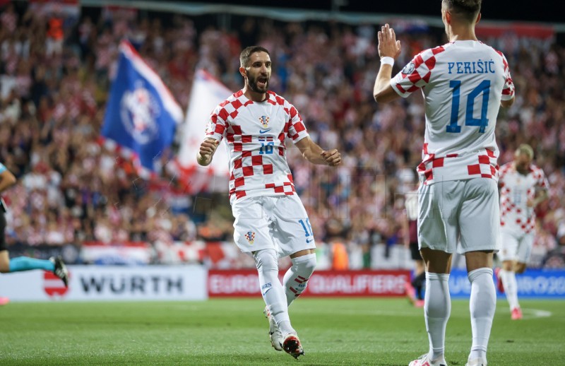 Kvalifikacije za EURO 2024.: Hrvatska - Latvija