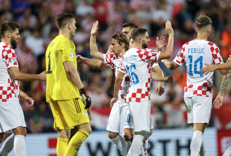 Kvalifikacije za EURO 2024.: Hrvatska - Latvija