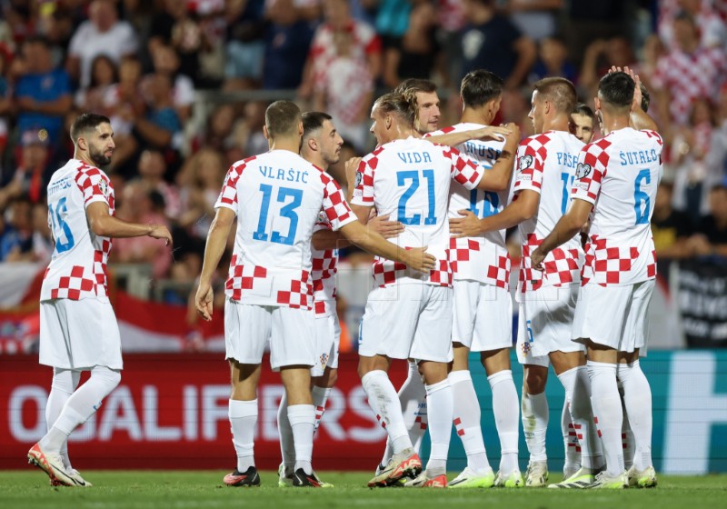 Kvalifikacije za EURO 2024.: Hrvatska - Latvija