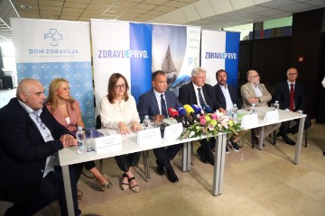 Rijeka: Konferencija za novinare u Domu zdravlja PGŽ