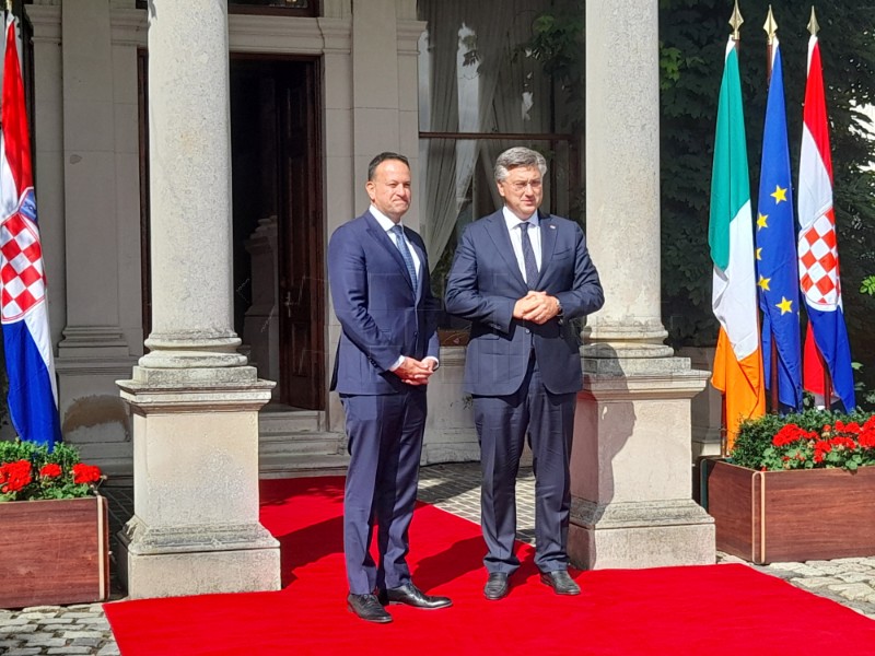 Premijer Plenković u Dublinu s irskim kolegom Leom Varadkarom