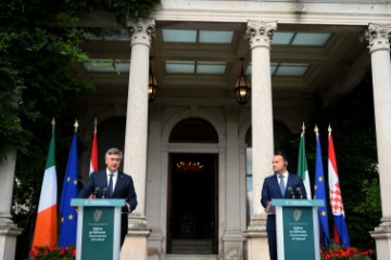 Dublin: Premijer Plenković s predsjednikom Vlade Irske Leom Varadkarom