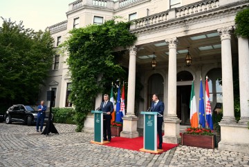 Dublin: Premijer Plenković s predsjednikom Vlade Irske Leom Varadkarom