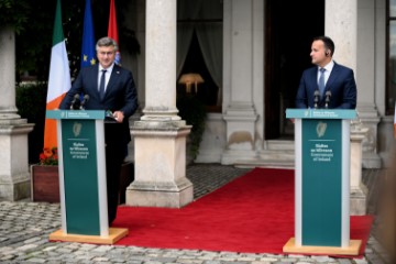 Dublin: Premijer Plenković s predsjednikom Vlade Irske Leom Varadkarom