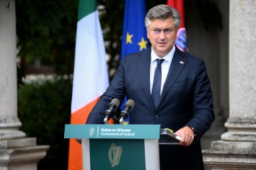 Dublin: Premijer Plenković s predsjednikom Vlade Irske Leom Varadkarom