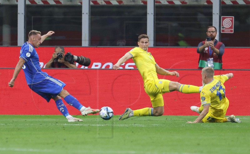 Kvalifikacije za EURO: Italija - Ukrajina 2-1, incident u Bukureštu