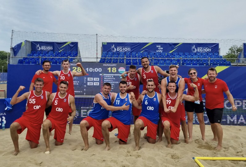 Pet medalja za hrvatske sportaše na Mediteranskim igrama na pijesku