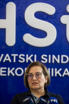 Konferencija za novinare Hrvatskog sindikata telekomunikacija