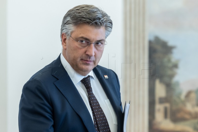 Plenković s predstavnicima HUP-a, HGK, SUH, MUH, HPK, HOK