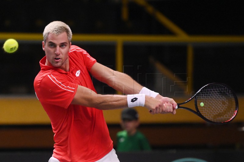 Davis Cup između Hrvatske i SAD-a: Gojo - Tiafoe