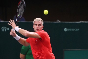 Davis Cup između Hrvatske i SAD-a: Gojo - Tiafoe