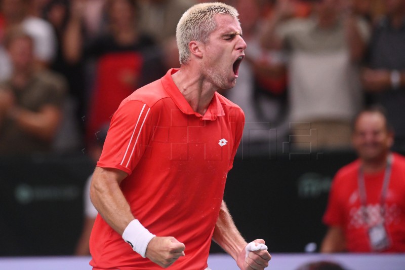 Davis Cup između Hrvatske i SAD-a: Gojo - Tiafoe