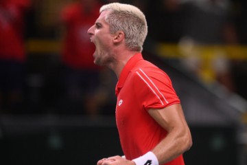 Davis Cup između Hrvatske i SAD-a: Gojo - Tiafoe