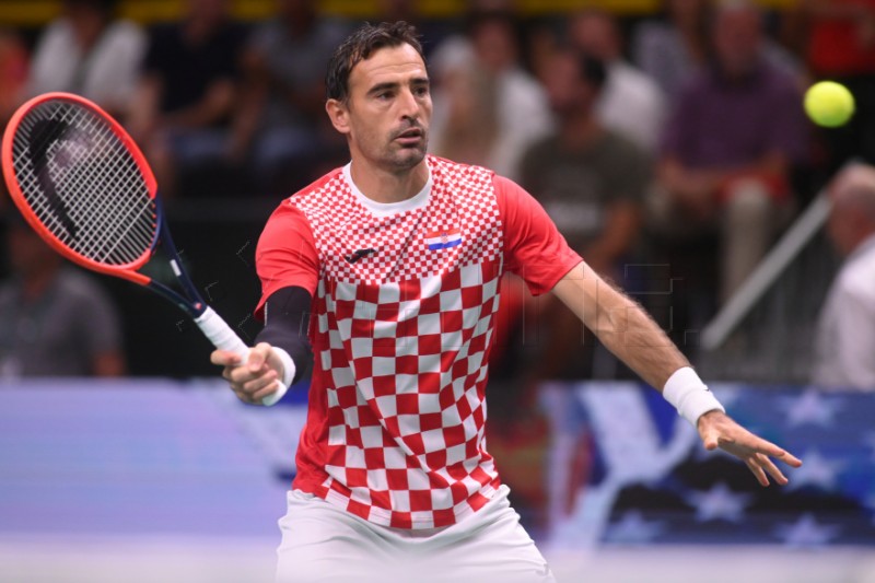 Davis Cup, parovi: Hrvatska - SAD