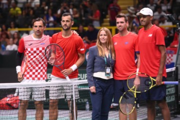 Davis Cup, parovi: Hrvatska - SAD