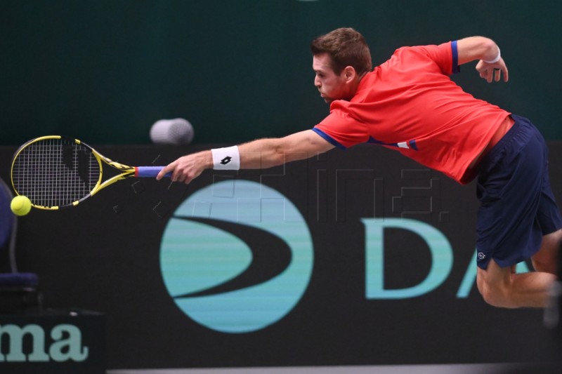 Davis Cup, parovi: Hrvatska - SAD