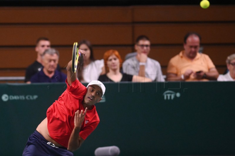 Davis Cup, parovi: Hrvatska - SAD