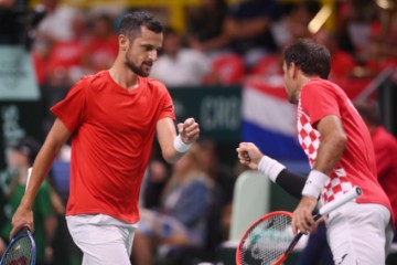 Davis Cup, parovi: Hrvatska - SAD