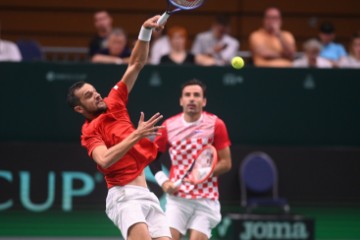 Davis Cup, parovi: Hrvatska - SAD