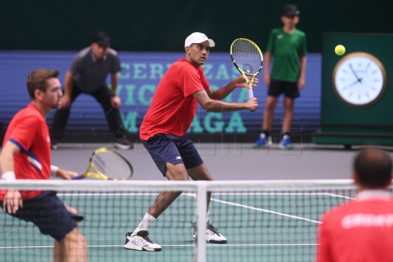 Davis Cup, parovi: Hrvatska - SAD