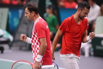 Davis Cup, parovi: Hrvatska - SAD