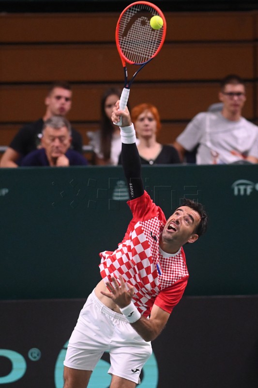 Davis Cup, parovi: Hrvatska - SAD