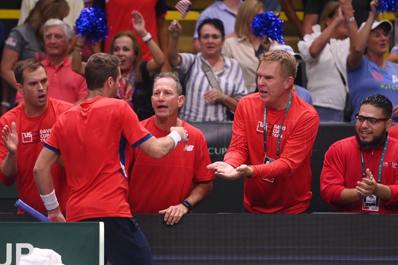 Davis Cup, parovi: Hrvatska - SAD