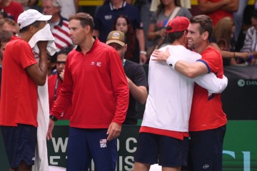 Davis Cup, parovi: Hrvatska - SAD