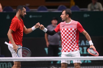 Davis Cup, parovi: Hrvatska - SAD