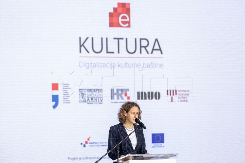 Predstavljanje projekta "e-Kultura - Digitalizacija kulturne baštine"