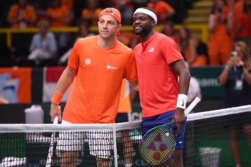 Davis Cup, Nizozemska - SAD: Griekspoor -  Tiafoe