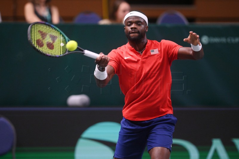 Davis Cup, Nizozemska - SAD: Griekspoor -  Tiafoe