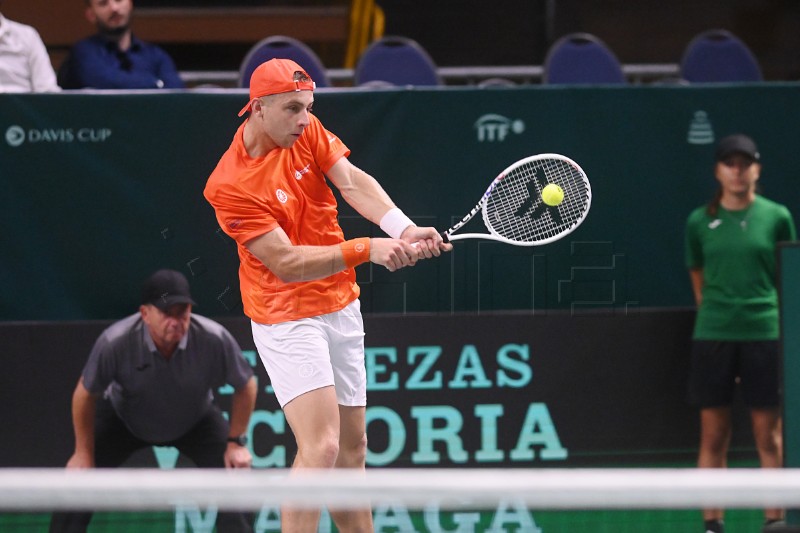 Davis Cup, Nizozemska - SAD: Griekspoor -  Tiafoe