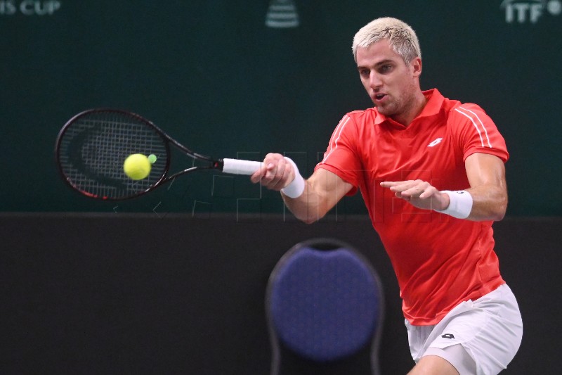 Davis Cup, Hrvatska - Finska: Gojo - Ruusuvuori