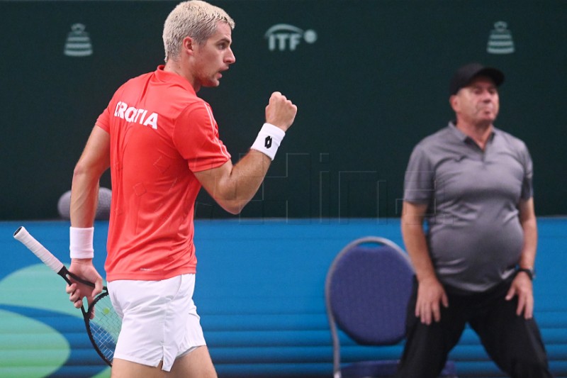 Davis Cup, Hrvatska - Finska: Gojo - Ruusuvuori