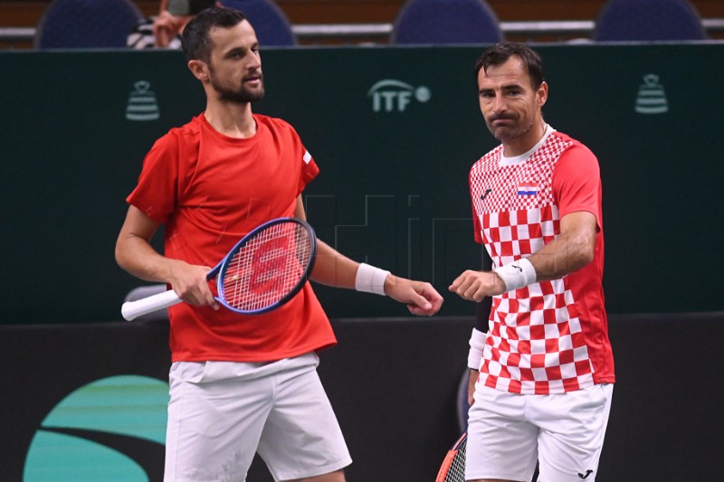 Davis Cup, parovi: Hrvatska - Finska