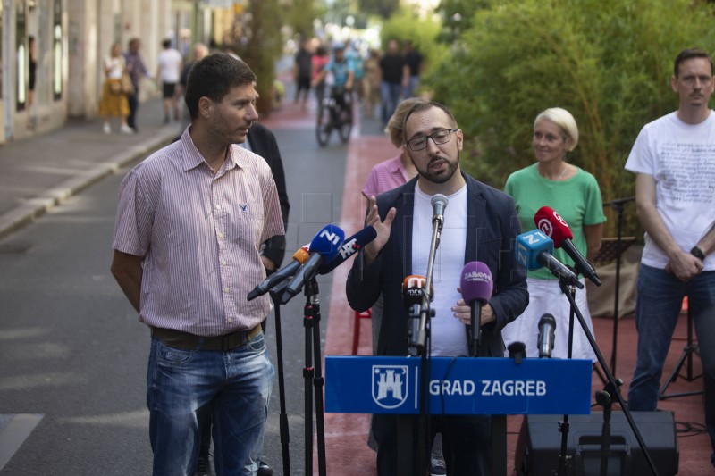 Mayor opens new pedestrian zone in centre of Zagreb