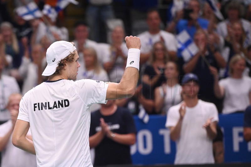 Davis Cup: Finska - SAD 1-0, Virtanen spasio dvije meč-lopte