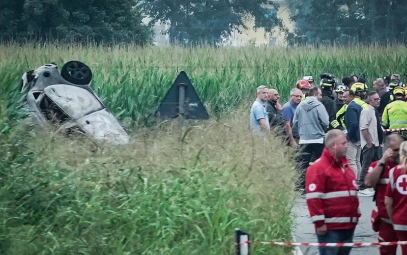 ITALY ACCIDENT FRECCE TRICOLORI CRASH