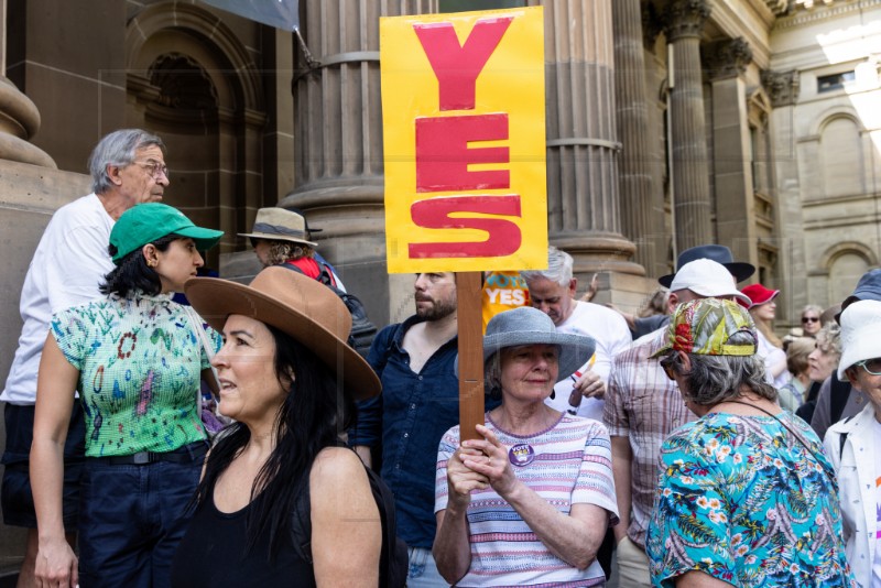 AUSTRALIA HUMAN RIGHTS WALK FOR YES