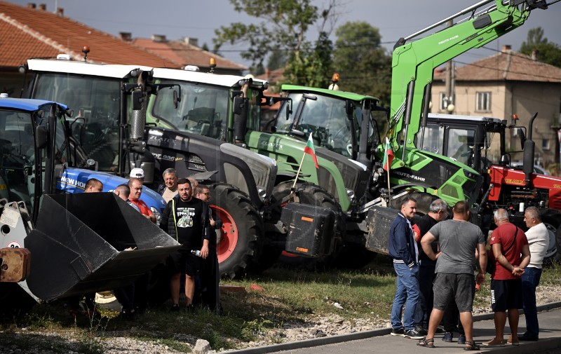 BULGARIA PROTEST FARMERS