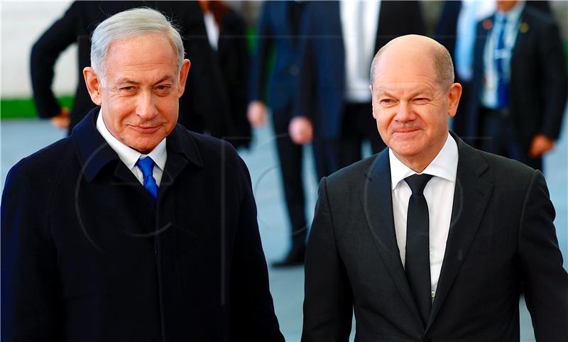 Scholz pozvao Netanyahua na kompromis oko izraelske pravosudne reforme